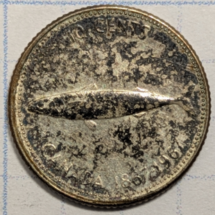 1967 dime - Centennial