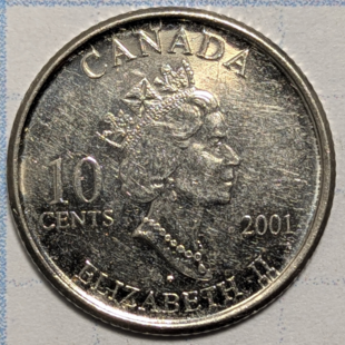 2001 dime - Volunteer