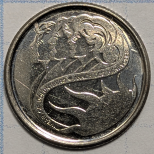 2001 dime - Volunteer