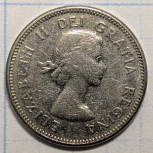 1964 nickel - 
