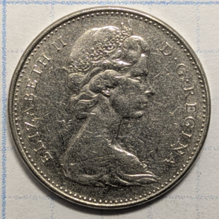 1973 nickel - 