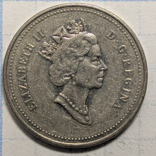 1993 nickel - 