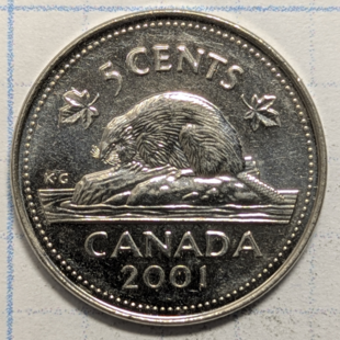 2001 nickel - 
