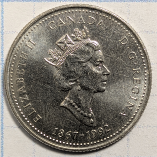 1992 quarter - New Brunswick