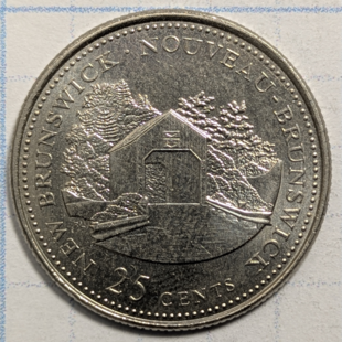 1992 quarter - New Brunswick