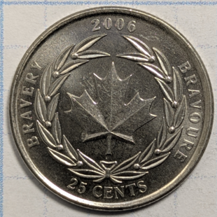 2006 quarter - Medal Of Bravery