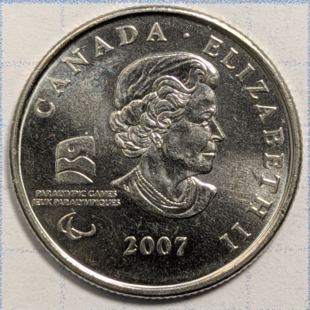 2007 quarter - Paralympic Wheelchair Curling