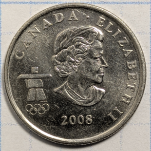 2008 quarter - Olympic Bobsleigh