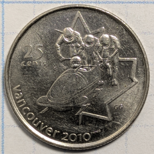 2008 quarter - Olympic Bobsleigh