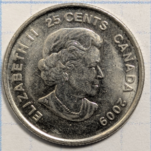 2009 quarter - Olympic Men'S Ice Hockey Coloured