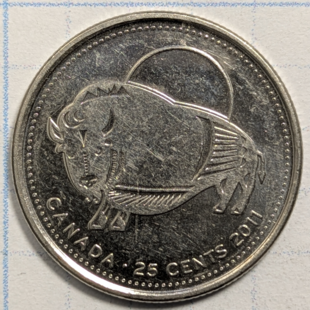 2011 quarter - Wood Bison