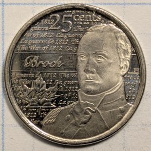 2012 quarter - 1812 Sir Isaac Brock