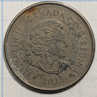 2013 quarter - 1812 Charles-Michael De Salaberry Coloured