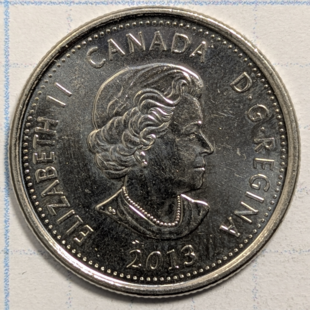 2013 quarter - 1812 Laura Secord Coloured