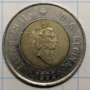 1999 toonie - Nunavut