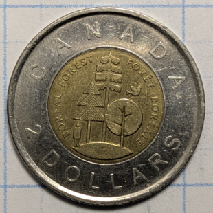 2011 toonie - Boreal Forest