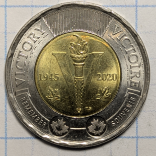 2020 toonie - End Of Ww2 75Th Anniversary
